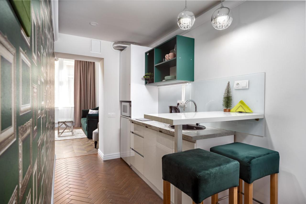 Green Apartment Lviv Dış mekan fotoğraf
